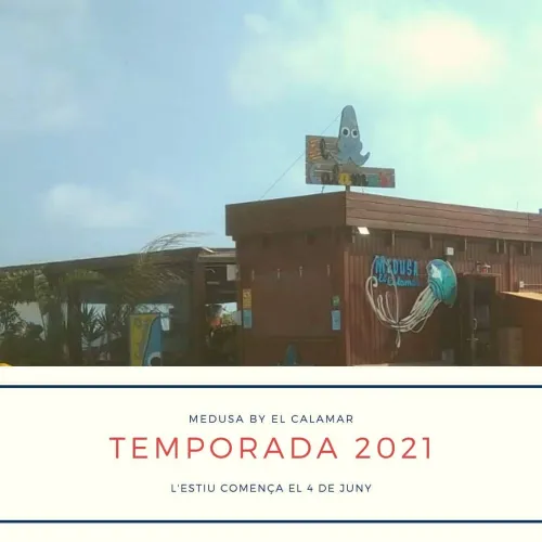 Falta 1 dia perquè arribi l'Estiu #medusabyelcalamar2021 