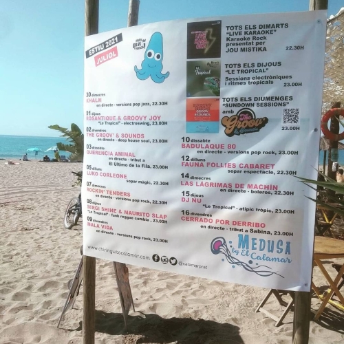 Bon dissabte, calamares!! Ja podeu consultar la programaci&oacute; musical, fi 