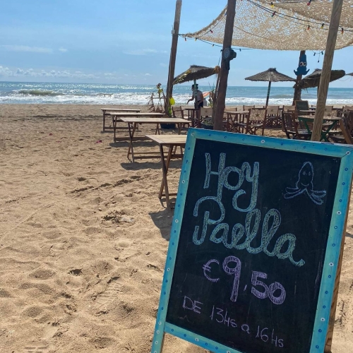 Bon dijous assolellat i de paella La cuenta atrás para que llegu 