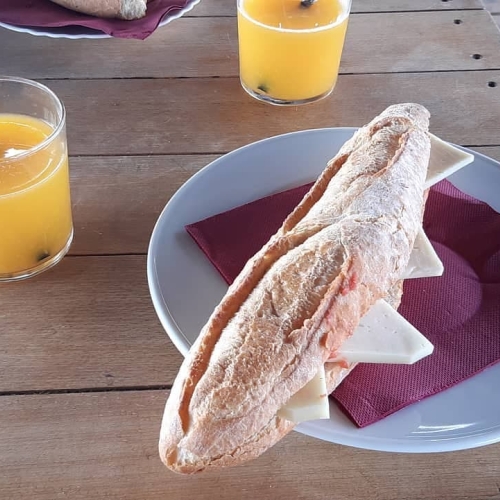 Bon dia, calamares Agafa forces per a gaudir, a la Platja, de la Festa Majo 