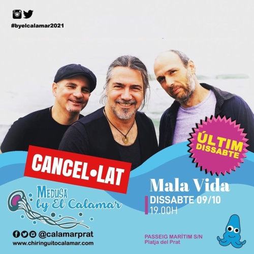 Hola, calamares! Sentimos comunicar la cancelación del concierto d 
