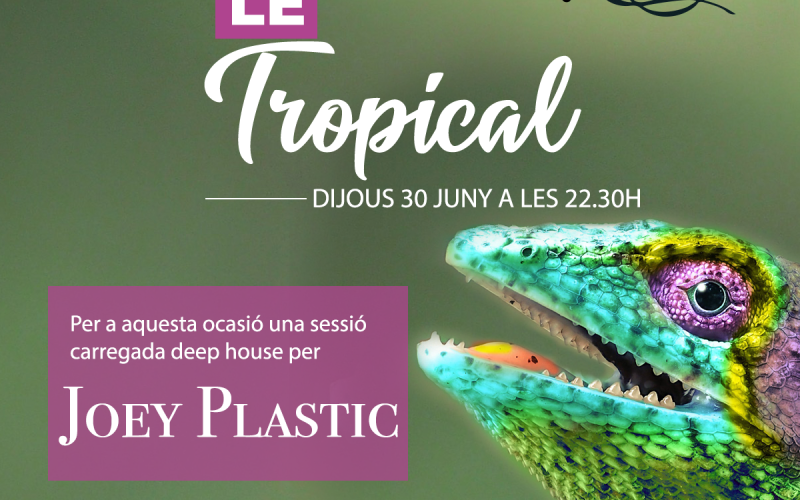 LE TROPICAL amb JOEY PLASTIC 