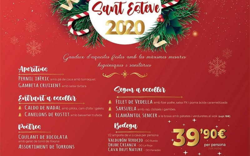 Celebra aquest Nadal amb nosaltres, a El Calamar & Lobster Gavà Mar 