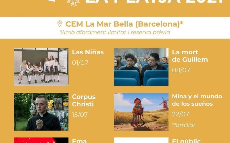 Torna @cinemalliurea la Platja del Prat Consulta la programaci&oa 