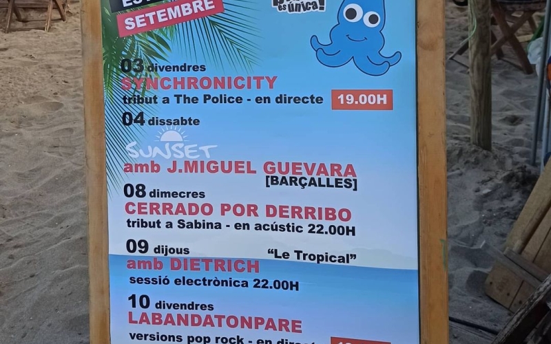 Bon finde, calamares Ja podeu veure la programació fins a mitjans de 