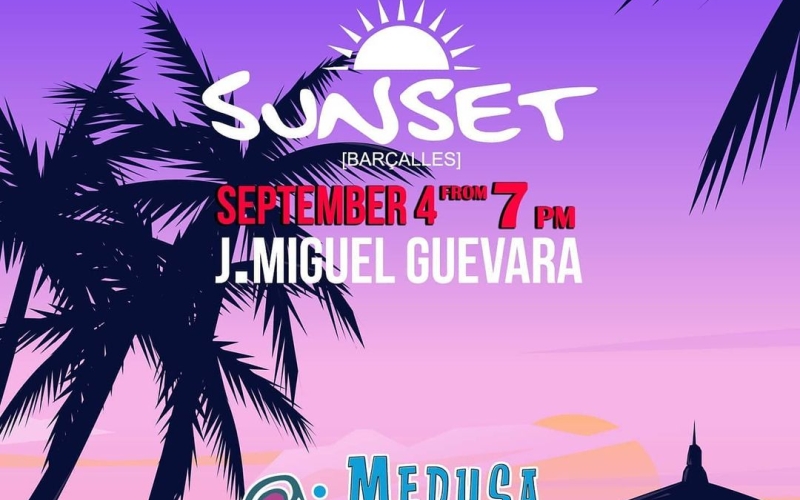 Avui a les 19.00H sessi&oacute; SUNSET per J. MIGUEL GUEVARA (Bar&ccedil;alles). 