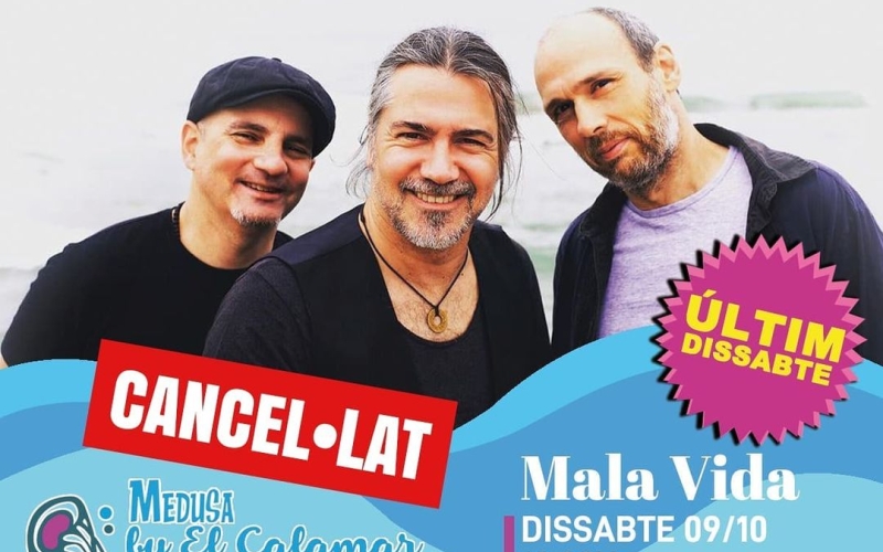 Hola, calamares! Sentimos comunicar la cancelación del concierto d 