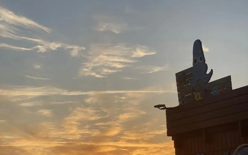 Falten hores per tornar a veure el sol, de bon matí, des del chiringuito 