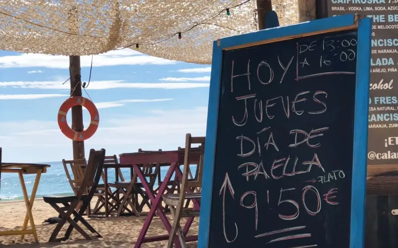Bon dia de paella a la Platja Aún estáis a tiempo de disfrutar de un jueves de 